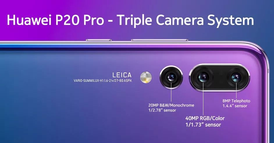 Huaeri　P20 　Pro　カメラ
